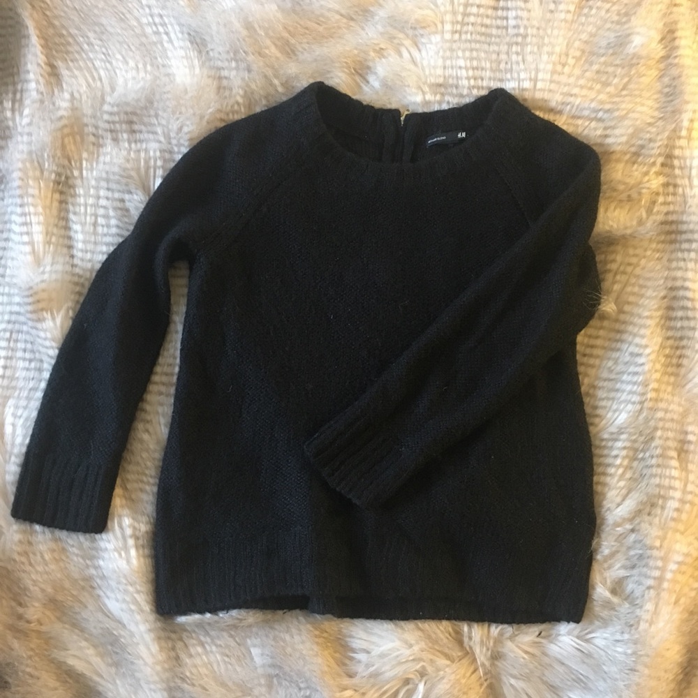 Mohair blend sweater 🖤